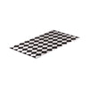 Ryner Melamine  RECT FLAT PLATTER-530x325mm CHECKERED (Each)