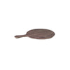 Ryner Melamine WOOD DECO ROUND PADDLE BOARD-425x300x15mm DARK BROWN (Each)