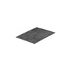 Ryner Melamine  RECT FLAT PLATTER-325x265mm DARK CONCRETE (Each)