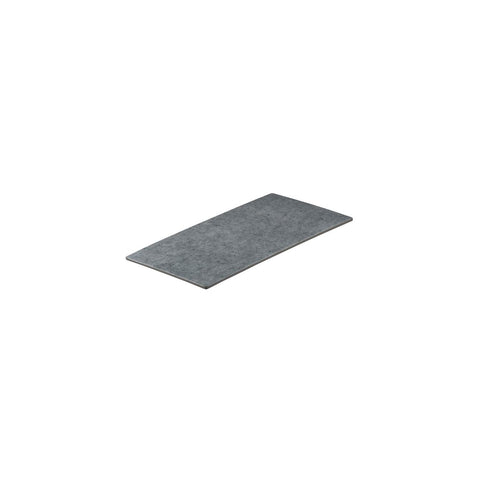 Ryner Melamine  RECT FLAT PLATTER-325x175mm LIGHT CONCRETE (Each)