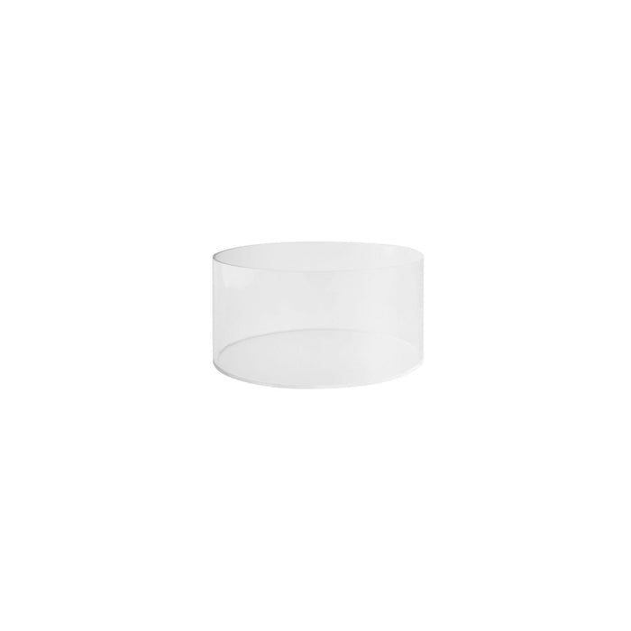 Ryner Display  RISER/DISPLAY TUBE-197mm Ø | 400mm H CLEAR ACRYLIC (Each)