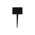 Ryner Display  RECT TAG BLACK (6pcs/BAG) BLACK (x6)