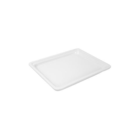 Ryner Tableware  PORCELAIN FOOD PAN-1/2 SIZE 25mm WHITE (Each)