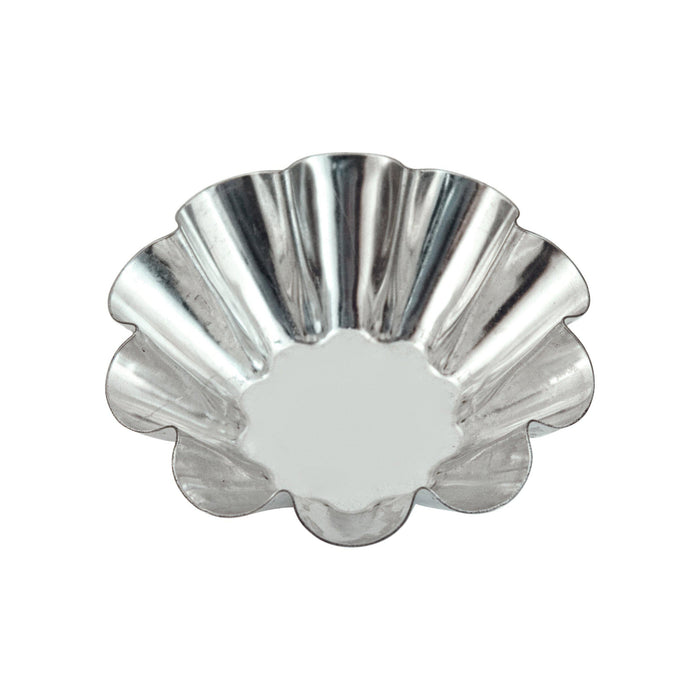 Guery BRIOCHE MOULD-80x30mm 10-RIBS FIXED BASE-Auscaterquip
