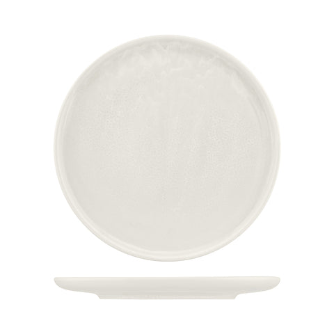 Moda Porcelain SNOW ROUND PLATE - 200mm Ø   (x6)