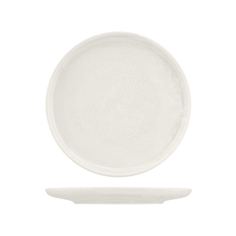 Moda Porcelain SNOW ROUND PLATE - 260mm Ø   (x4)