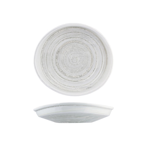 Moda Porcelain WILLOW ORGANIC BOWL/PLATE - 228x205mm   (x6)