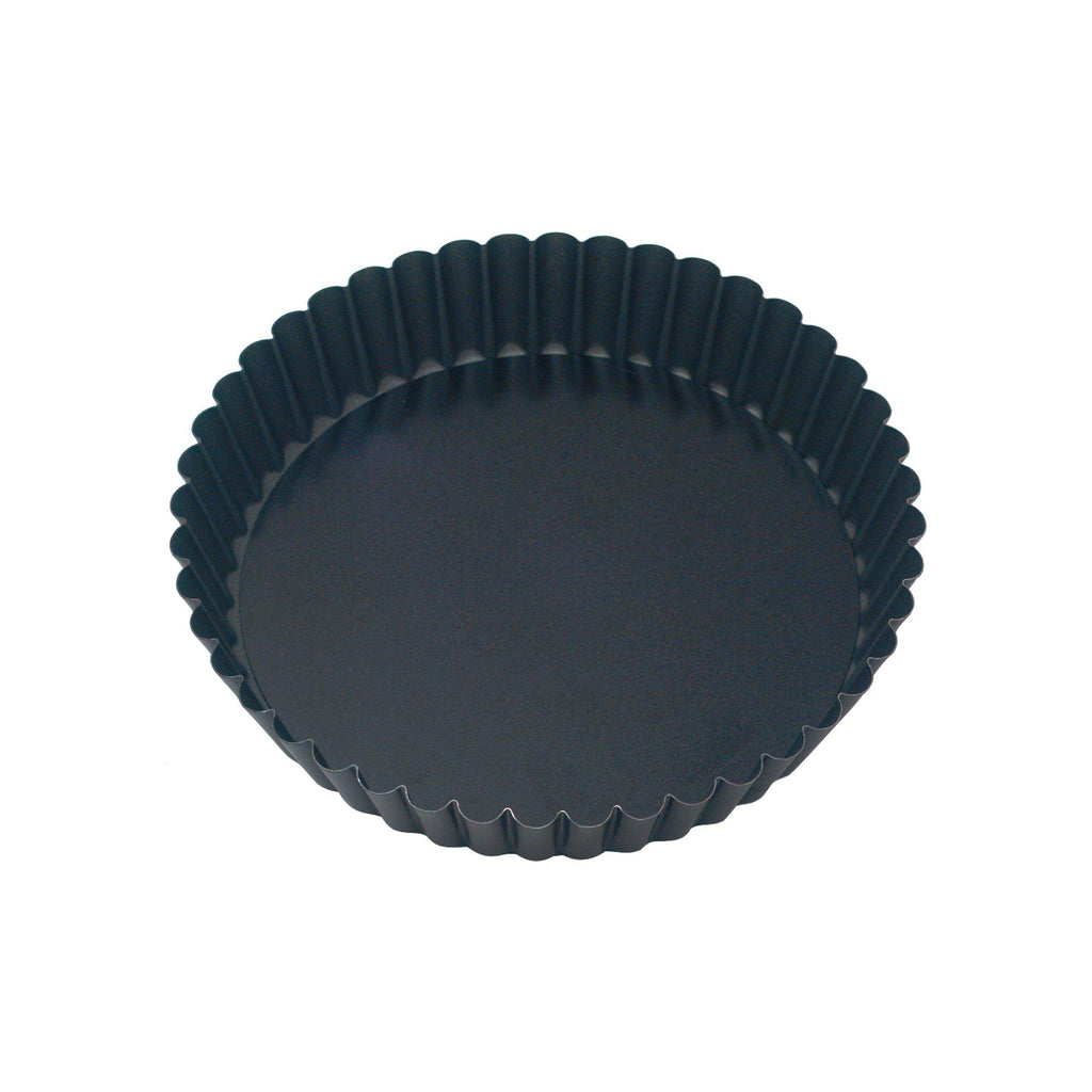 Guery CAKE PAN-ROUND FLUTED 180x40mm LOOSE BASE NON-STICK-Auscaterquip