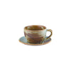 Moda Porcelain FIRED EARTH COFFEE / TEA CUP - 280ml  NOURISH (x6)