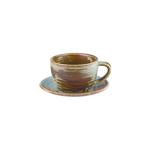 Moda Porcelain FIRED EARTH COFFEE / TEA CUP - 200ml  NOURISH (x6)