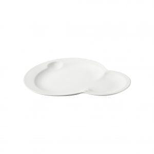 Revol  BISTRO & CO ELLIPSE PLATE 340x260mm WHITE EA