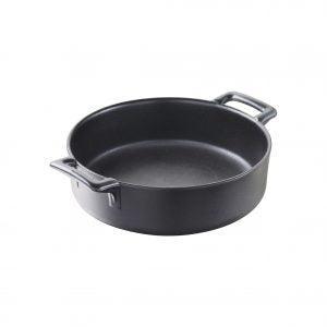 Revol  BELLE CUISINE CHARCOAL ROUND DISH DEEP 185mm (Box of 2) (Indent)