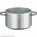 Paderno SAUCEPOT-ALUM 15.7lt 320x195mm TUBULAR 18/10 HDL PADERN-Auscaterquip