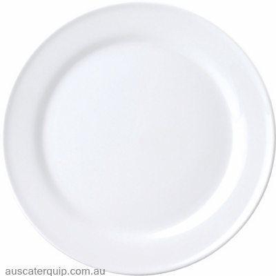 Royal Porcelain ROUND PLATE-168mm CHELSEA RAISED RIM (4042)-Auscaterquip