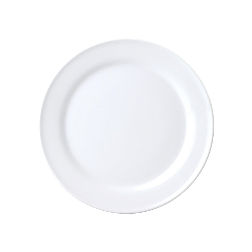 Royal Porcelain ROUND PLATE-185mm CHELSEA RAISED RIM (4045)-Auscaterquip