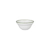 Luzerne TINTIN ROUND BOWL 150mm Ø | 300ml WHITE W/GREEN LINE (x3)