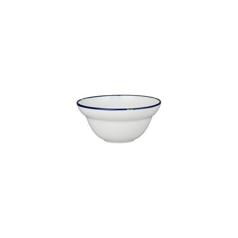 Luzerne TINTIN ROUND BOWL 150mm Ø | 300ml WHITE W/NAVY LINE (x3)