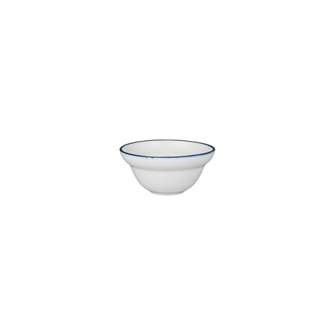 Luzerne TINTIN ROUND BOWL 120mm Ø | 140ml WHITE W/NAVY LINE (x6)