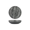 Luzerne DRIZZLE ROUND SHARE BOWL-210mm Ø | 1000ml GREY WITH WHITE (x4)