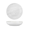 Luzerne DRIZZLE ROUND SHARE BOWL-260mm Ø | 1900ml WHITE WITH GREY (x4)