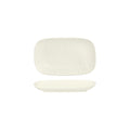 Luzerne LINEN RECTANGULAR SHARE PLATE-215x135mm MATT WHITE (x6)