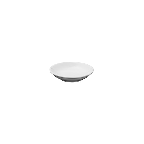 Luzerne TATE SAUCE DISH-100mm Ø PURE (WHITE) (x6)