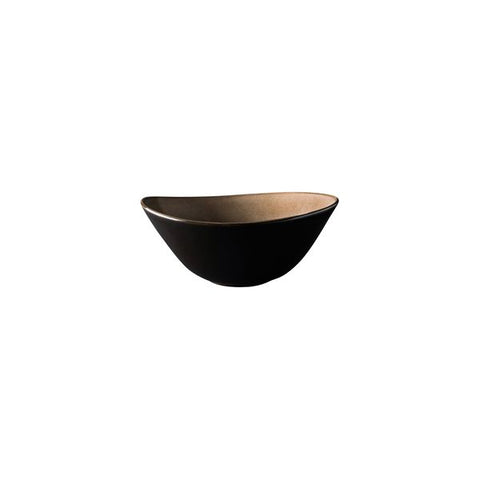 Luzerne RUSTIC OVAL BOWL-155x145mm | 69mm H | 420ml CHESTNUT (x6)