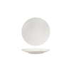 Luzerne ZEN ROUND COUPE PLATE-155mm Ø WHITE SWIRL (x6)