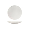 Luzerne ZEN ROUND COUPE PLATE-205mm Ø WHITE SWIRL (x6)