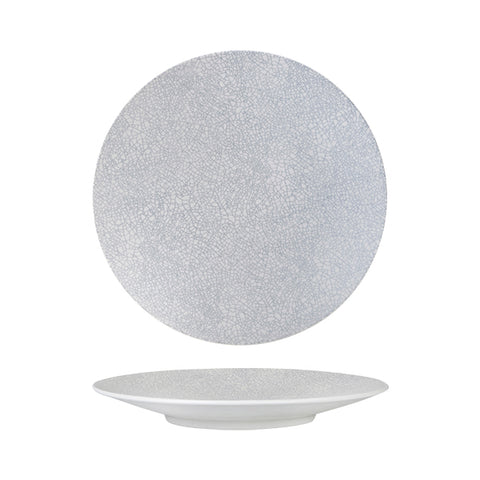 Luzerne ZEN ROUND COUPE PLATE-275mm Ø GREY WEB (x4)