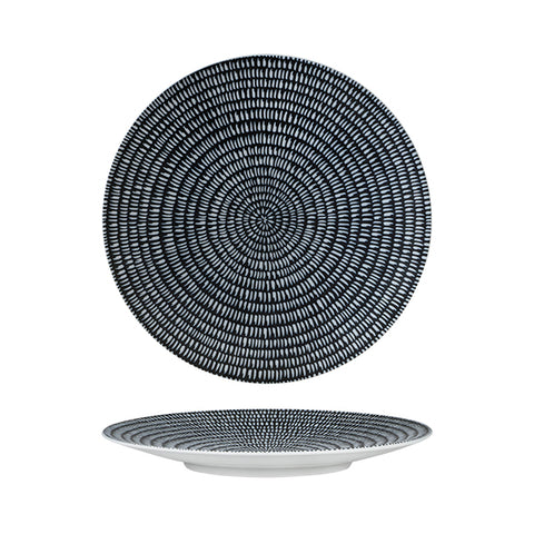 Luzerne ZEN ROUND COUPE PLATE-275mm Ø STORM (x4)