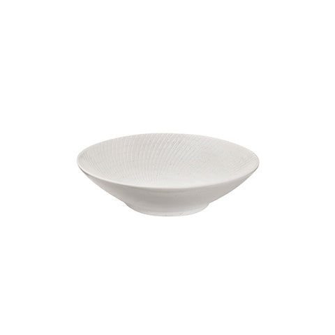 Luzerne ZEN ROUND BOWL-190mm Ø | 50mm H | 530ml WHITE SWIRL (x6)