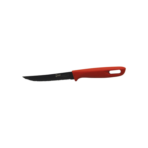 Ivo IVO-UTILITY KNIFE SERRATED 115mm-RED HDL TITANIUM EVO