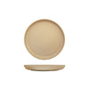 Eclipse UNO ROUND PLATE - 220mm Ø TAUPE (x6)