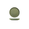 Eclipse UNO ROUND PLATE - 175mm Ø  GREEN (x6)