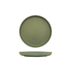 Eclipse UNO ROUND PLATE - 220mm Ø GREEN (x6)