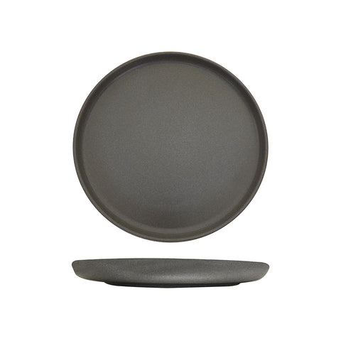 Eclipse UNO ROUND PLATE - 280mm Ø DARK GREY (x6)