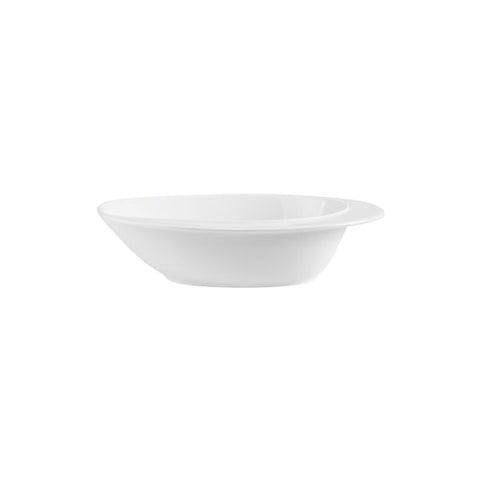 Ryner Tableware  HANDLED OVAL BOWL-250mm Ø WHITE (x24)