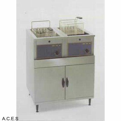 ROLLER GRILL Double Fryer 2 x 16 Litre-Auscaterquip