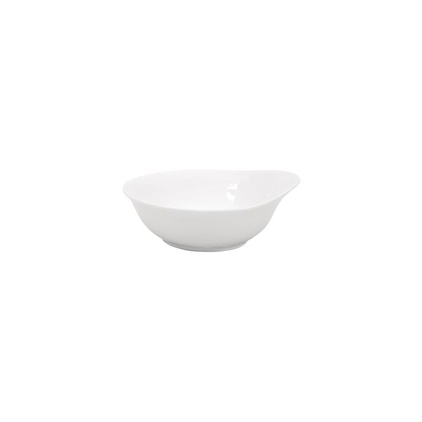 Ryner Tableware  ROUND BOWL W/HANDLE-165mm Ø WHITE (x12)
