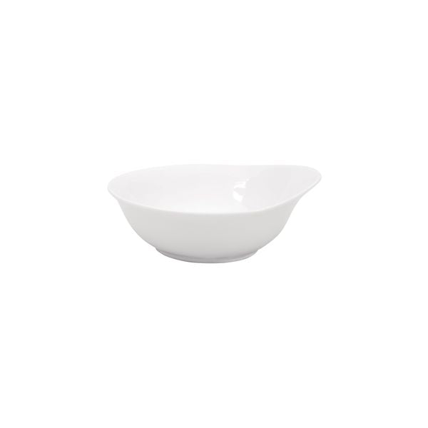 Ryner Tableware  ROUND BOWL W/HANDLE-210mm Ø WHITE (x24)