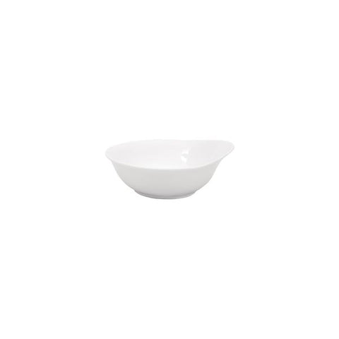 Ryner Tableware  ROUND BOWL W/HANDLE-125mm Ø WHITE (x12)