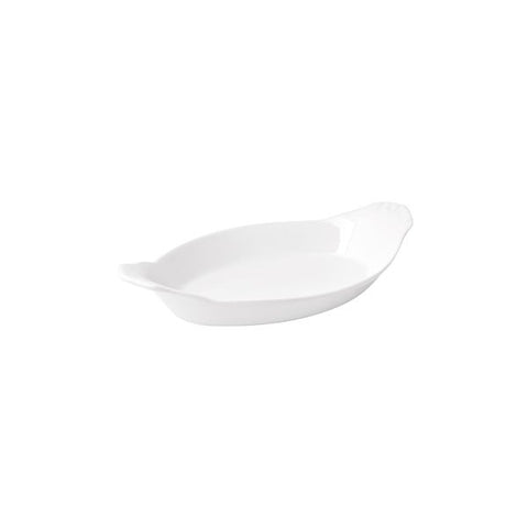 Ryner Tableware  OVAL AU GRATIN-230mm WHITE (x24)