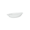 Trenton  BASICS OVAL AU GRATIN-RIBBED, 250mm/350ml WHITE (x12)