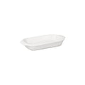 Trenton  BASICS RECT. BAKER-RIBBED| W/HANDLES | 210x35mm WHITE (x12)