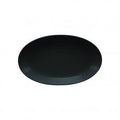 Rene Ozorio RIMMED OVAL PLATE-180mm AURA MATT BLACK (304018) EA