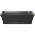 Rene Ozorio SQUARE DISH-150x50mm AURA MATT BLACK (314965) EA