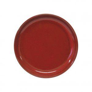 Tablekraft ARTISTICA ROUND PLATE-190mm Rolled Edge REACTIVE RED EA