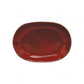 Tablekraft ARTISTICA OVAL SERVING PLATTER-305x210mm REACTIVE RED EA