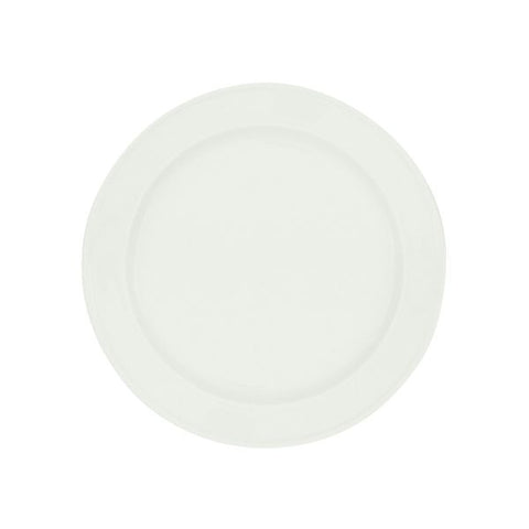 Trenton  BASICS ROUND DOUBLE RIDGE RIM PLATE-300mm Ø WHITE (x12)